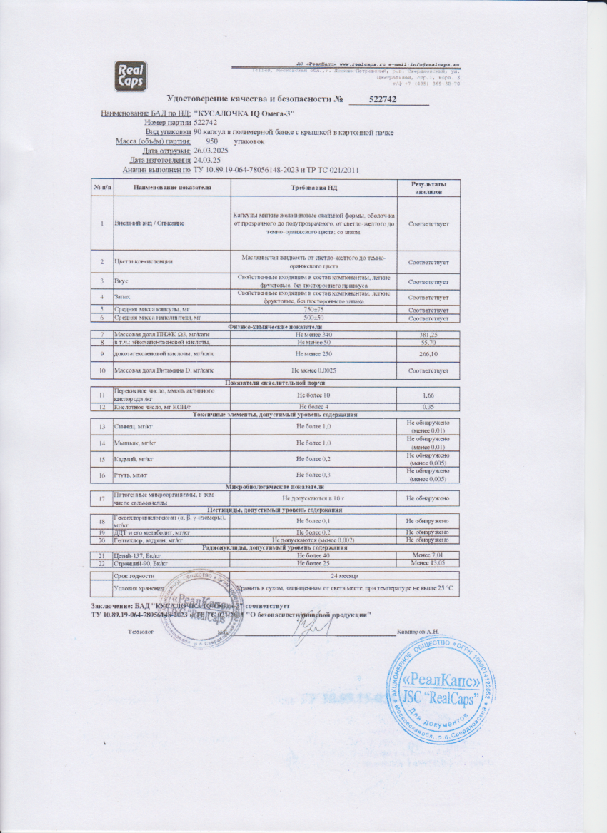 Паспорт №032025